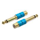 Adaptador Plug P10 Macho Para RCA Femea Profissional Vention