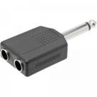 Adaptador Plug P10 Mono Para 2x Jack J10 Mono ADAP0025 Storm - PCT / 10