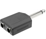 Adaptador Plug P10 Mono Para 2x Jack J10 Mono ADAP0025 Storm Adaptador Plug P10 Mono Para 2x Jack J10 Mono ADAP0025 Storm
