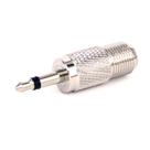 Adaptador Plug P2 Mono Para Jack - Fêmea