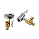 Adaptador Portátil Para Válvula De Pneu De Carro, Conector De Inflador, Bico De Ar Com Grampo Para