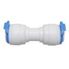 Adaptador Purificador De Água Emenda União Reta Redução Mangueira 3/8" x 1/4"