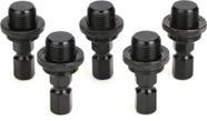 Adaptador rápido de microfone insere Gator Frameworks, pacote com 5