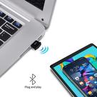 Adaptador Receptor Transmissor Bluetooth 5.0 Usb Dongle Plug And Play P/ Pc Note Linux Windows Som