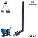 Adaptador Receptor Wireless Usb Wifi 1800mbps Pc E Notebook - KAPBOM Adaptador Receptor Wireless Usb Wifi 1800mbps Pc E Notebook - KAPBOM