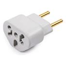 Adaptador Redondo de Tomada Universal 10/20 Ap 110/220v Adaptador Redondo de Tomada Universal 10/20 Ap 110/220v