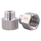 Adaptador redutor com encaixe DERPIPE em aço inoxidável 304 Adaptador redutor com encaixe DERPIPE em aço inoxidável 304