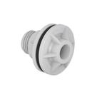 Adaptador roscável com anel para caixa dágua