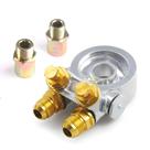 Adaptador Sandwich De Alumínio Para Filtro De Óleo Honda M20 Com Conectores 1/5 3/4