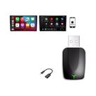Adaptador Sem Fio Android Auto Carplay 2 Em 1, Mini Caixa 5G Wifi, Acessórios Para Sistemas Adaptador Sem Fio Android Auto Carplay 2 Em 1, Mini Caixa 5G Wifi, Acessórios Para Sistemas
