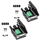 Adaptador serial feminino sem solda ANMBEST DB15 2PCS