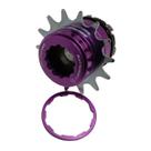Adaptador single speed absolute brutus pro 14 dentes 9 para 1 vel. roxo Adaptador single speed absolute brutus pro 14 dentes 9 para 1 vel. roxo