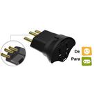 Adaptador SMS 64120 Plugue Padrao Antigo para Tomada Padrao Novo