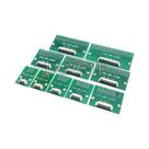 Adaptador SMT De 0,5mm 1,0mm Para Conector De Cabo FPC FFC Com Furo De 2,54mm Placa 6P 8P 10P 12P