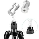 Adaptador Spigot 1/4" e 3/8" Suportes Estúdio e Iluminação