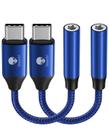 Adaptador Stouchi USB C a 3.5mm para Audio Hi-Fi 2 Paquetes