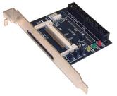 Adaptador Syba IDE/PATA para CF para disco rígido IDE de 2,5 polegadas e 3,5 polegadas
