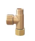 Adaptador T para bidê CHOMLEY 3/8" x 3/8" x 1/2" em latão Adaptador T para bidê CHOMLEY 3/8" x 3/8" x 1/2" em latão