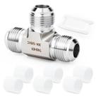 Adaptador TAISHER Forging 304 em aço inoxidável 5/8 JIC macho Adaptador TAISHER Forging 304 em aço inoxidável 5/8 JIC macho