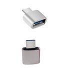 Adaptador Tipo C Otg Pendrive Para Celular E Tablet Cinza - IT-BLUE