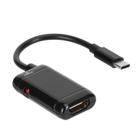 Adaptador tipo C para HDMI, cabo de TV HDTV para telefone e tablet Android