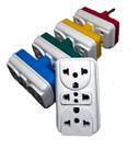 Adaptador Tomada Benjamim T Com 3 Entradas 10a 20a