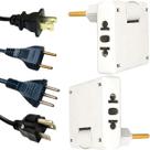 Adaptador Tomada Benjamin 03 Pinos 10a 20a Bivolt Articulado Reforçado Kit 02un