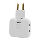 Adaptador Tomada Benjamin T Articulado 3 Entradas 10A