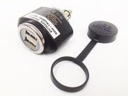 Adaptador Tomada Bm Tech Duplo Usb Com Conector Din Bmw