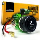 Adaptador Tomada Carro Acendedor Carregador 12volts Verde
