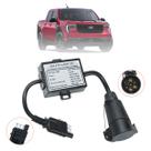 Adaptador Tomada Engate Reboque Novo Ford Maverick 2022 A 2026 7 Polos Americano Para Brasileiro