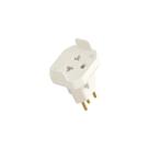 Adaptador Tomada Fame Sobrepor 3 Pinos 10a Cinza