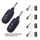 Adaptador Transmissor e Receptor UHF para Guitarra Baixo Violão Adaptador Transmissor e Receptor UHF para Guitarra Baixo Violão