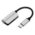 Adaptador Type-C para P2 Fone + Alimentação Knup KP-AD002 Adaptador Type-C para P2 Fone + Alimentação Knup KP-AD002