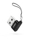 Adaptador Ugreen Usb-a 2.0 Para Usb-c Conversor Compacto Preto
