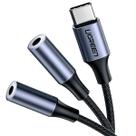 Adaptador ugreen usb-c macho para p2 femea 20cm av144 - 30732