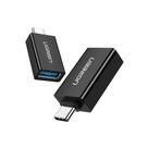 Adaptador Ugreen Usb C Macho Para Usb 3.0 Fêmea Us173 Preto