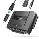 Adaptador Unitek USB C para SATA IDE para HDD/SSD de 2,5/3,5”