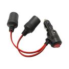 Adaptador Universal 12-24V Para Acendedor De Cigarros Automotivo Com 1 Entrada Macho E 2 Saídas Adaptador Universal 12-24V Para Acendedor De Cigarros Automotivo Com 1 Entrada Macho E 2 Saídas