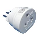Adaptador Universal 3 Pinos (2P+T) com Bloqueador de Proteção - DNI 7020 Adaptador Universal 3 Pinos (2P+T) com Bloqueador de Proteção - DNI 7020