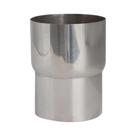 Adaptador Universal De Ponteira De Escape Em Aço Inoxidável 54mm Para 80mm Redutor Reto Para Adaptador Universal De Ponteira De Escape Em Aço Inoxidável 54mm Para 80mm Redutor Reto Para