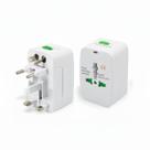 Adaptador Universal de Tomada Internacional Viagem Compacto Mundo Todo Portátil