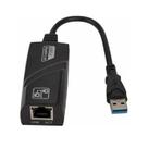 Adaptador USB 3.0 para RJ45, AD-009, Gigabit, 10/100/1000 Adaptador USB 3.0 para RJ45, AD-009, Gigabit, 10/100/1000