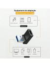 Adaptador USB 3.0 para Tipo-C ADT-047 Transferência Rápida 5Gbps Plug and Play