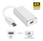 Adaptador Usb 3.1 Tipo C Mini Displayport 4k 1080p Adaptador Usb 3.1 Tipo C Mini Displayport 4k 1080p