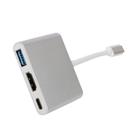 Adaptador Usb 3.1 Type C Thunderbolt 3.0 X Hdmi Usb 3 Tipo C