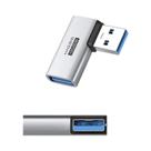 Adaptador USB 3.2 De Ângulo Reto 90 Graus, Conector Macho Para Fêmea, Cabo Extensor OTG Para Laptops