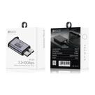 Adaptador USB 3.2 MicroB Macho para TypeC Fêmea 10Gbps Adaptador USB 3.2 MicroB Macho para TypeC Fêmea 10Gbps