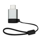 Adaptador USB-A Para Tipo C Mini Alta Velocidade Portátil Adaptador USB-A Para Tipo C Mini Alta Velocidade Portátil