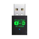 Adaptador USB Bluetooth 5.4 WiFi 6 De Banda Dupla 2.4G 5GHz Para PC Laptop Win 10 11 Sem Necessidade